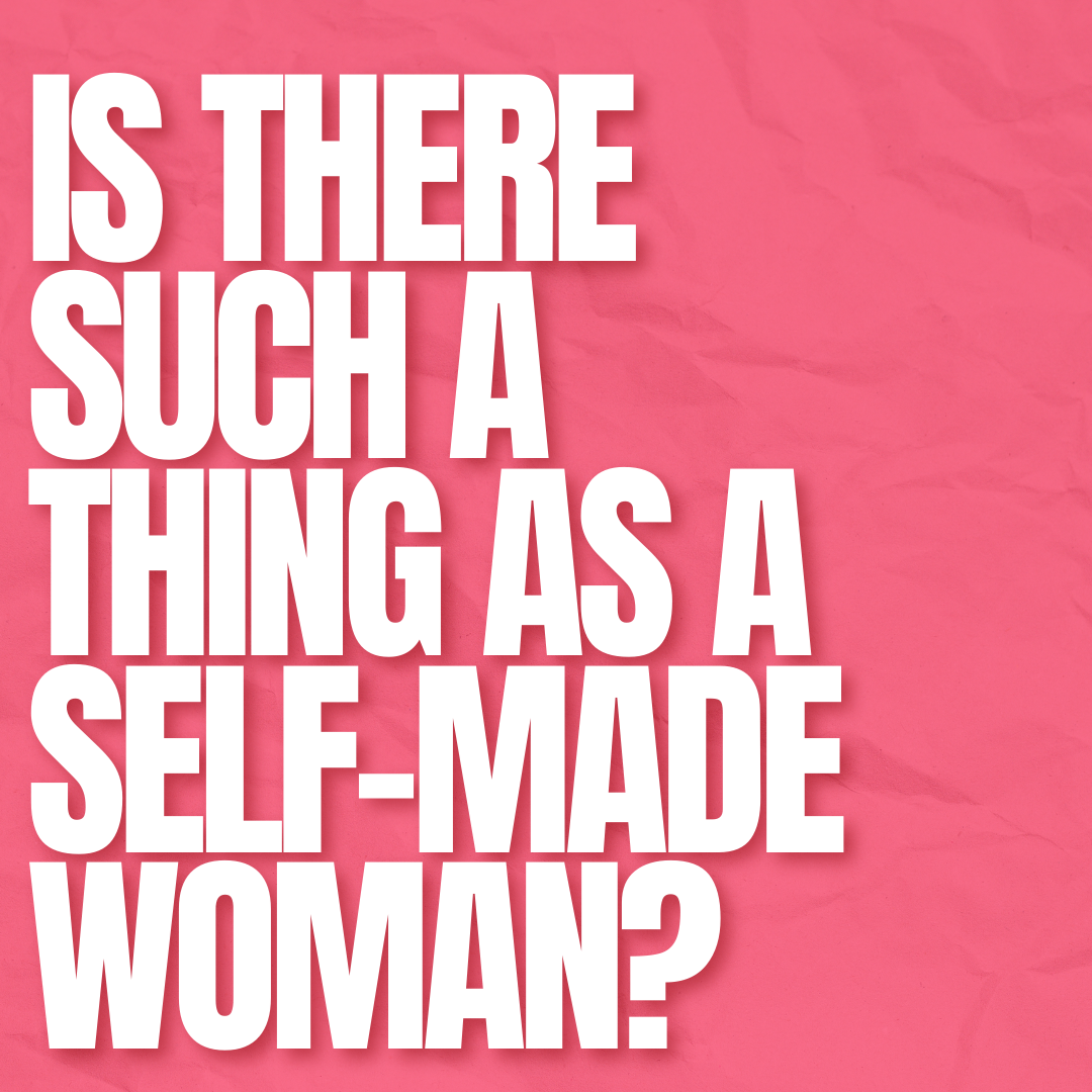 Are You Self-Made? Or Are You Community-Built?